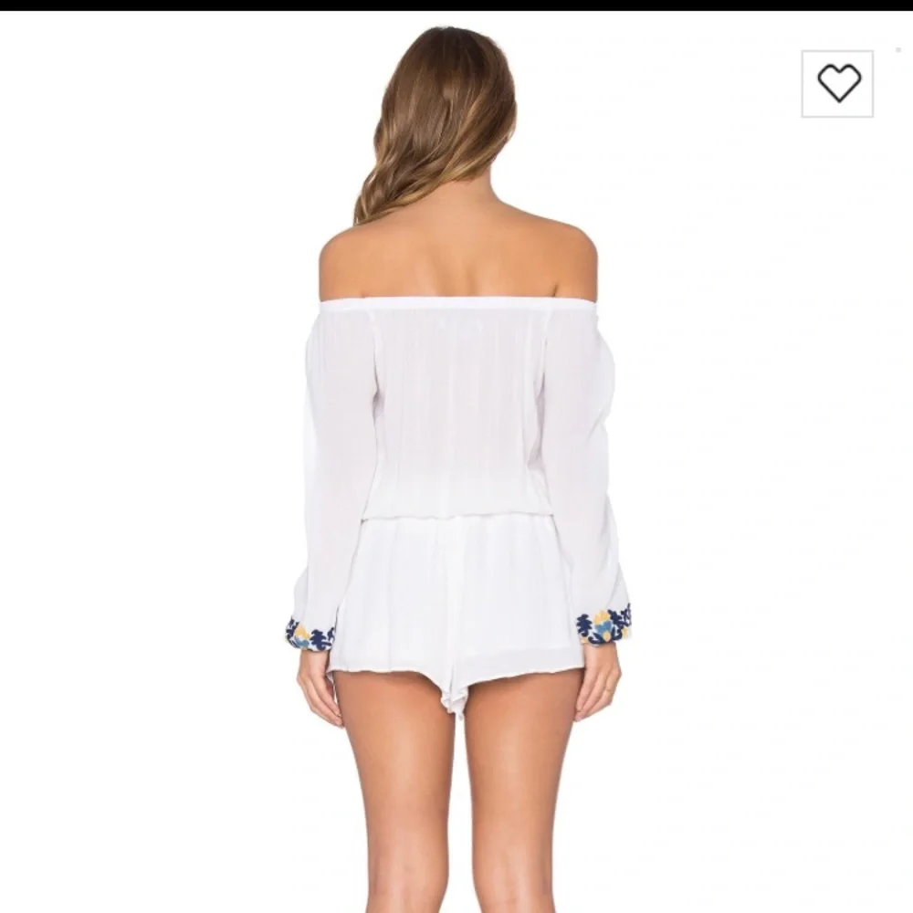 Lovers + Friends || Embroidered Romper - Picture 4 of 8